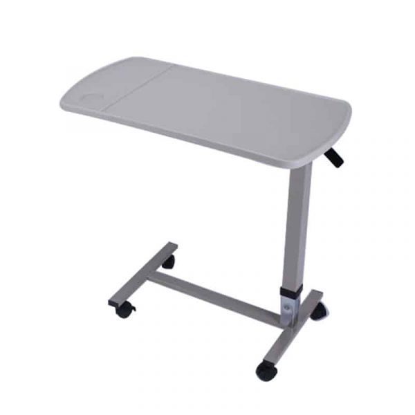 Height Adjustable Overbed Table Leftside View Height Adjustable Overbed Table Leftside View