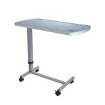 Height Adjustable Overbed Table Sideview