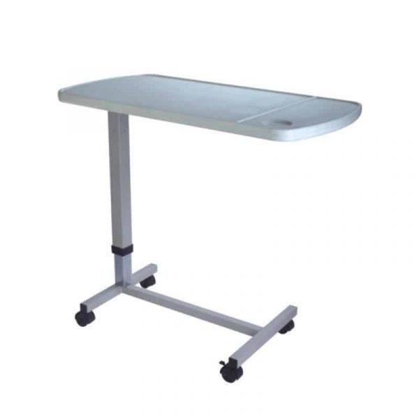 Height Adjustable Overbed Table Sideview Height Adjustable Overbed Table Sideview