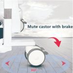 Foldable And Electric Waterproof Transfer Commode Chair Castor