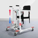 Foldable And Electric Waterproof Transfer Commode Chair Detail