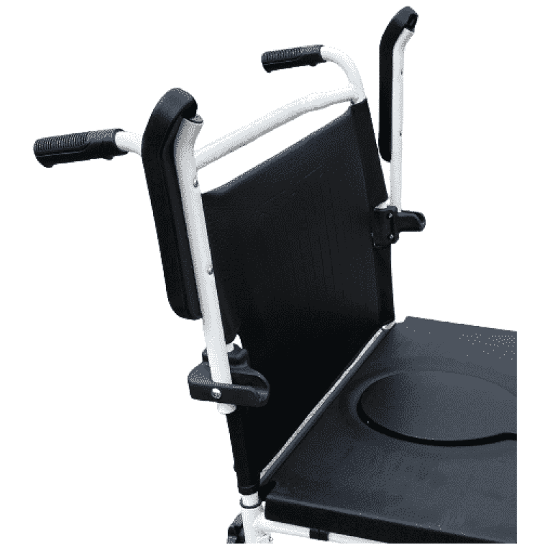 Bariatric commode chair multipurpose oversized toilet aid