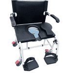 Multipurpose Bariatric Commode Chair Top View