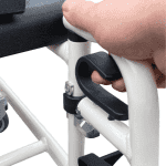 Multipurpose Bariatric Commode Chair with Wheels