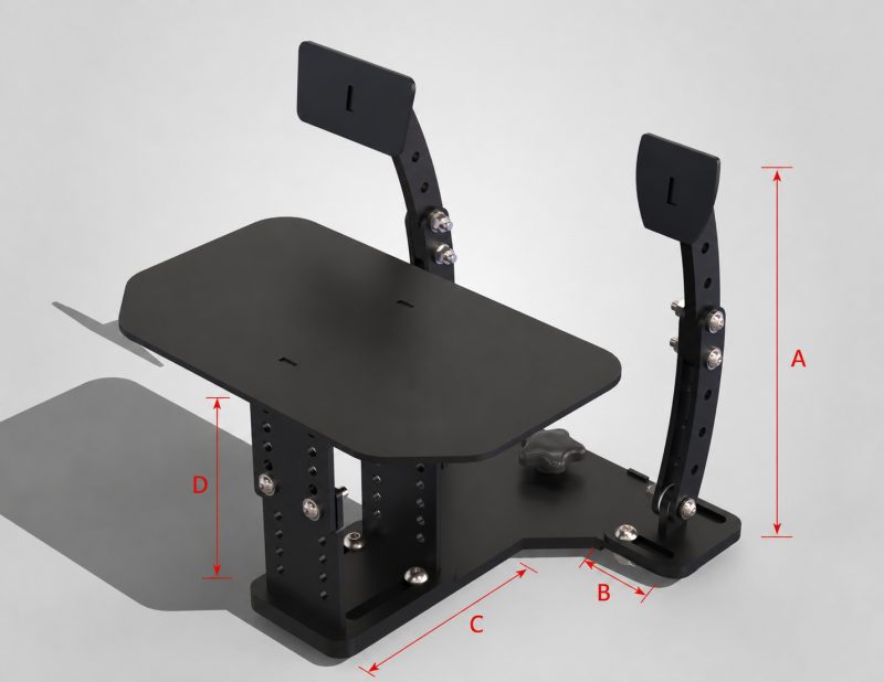 Brake And Accelerator Stamp Pedal Extension Pedal Extension Floor-Mounted Accelerator