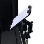 Adjustable iPad Holder For Wheelchairs Sideview