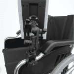 Adjustable iPad Holder For Wheelchairs
