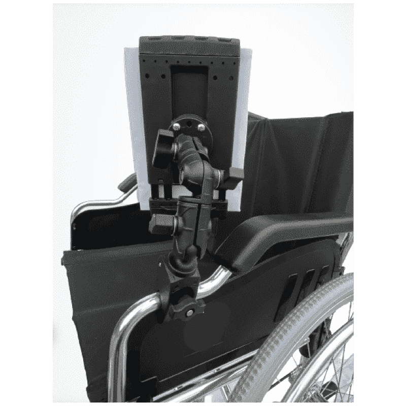Adjustable iPad Holder for Manual and power wheelchairs