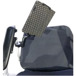 Adjustable iPad Holder For Electric and Manual Wheelchairs Topview