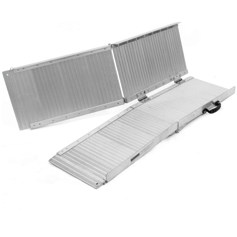 Foldable Suitcase Ramp With Wheelchair Step
