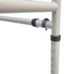 Foldable And Height Adjustable Walker Frame