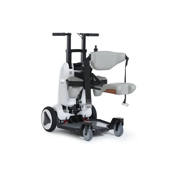 Alexia Auto Folding Standing Electric Wheelchair With Smart App Backleft View Alexia Auto Folding Standing Electric Wheelchair With Smart App Backleft View
