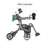 Rollator Walking Frame with Two Remote Control