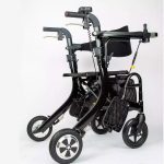 Rollator Walking Frame with Remote Control Rightside Look