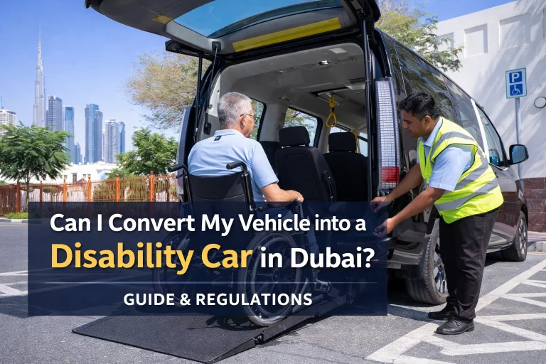 Can I Convert My Vehicle into a Disability Car in Dubai? Wheelchair Accessible Vehicle