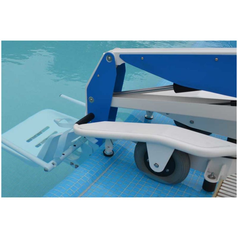 Portable Pool Lift For Swimming Pool - Blue One - Gilani Mobility