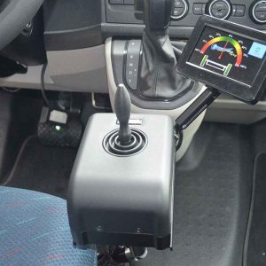Servo Assisted Customizable Electronic 4-Way Joystick Controller