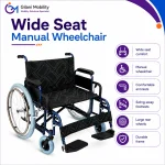 Bariatric manual wheelchair