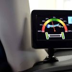 Driving Joystick Installed on Car