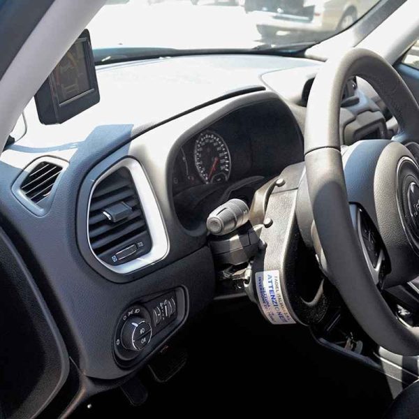 Driving Joystick Installed on Car Driving Joystick Installed on Car