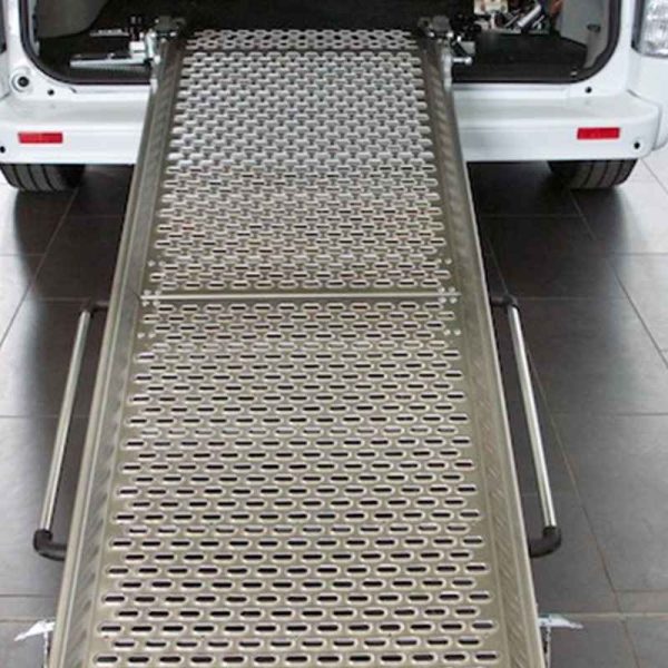 MOVIA 2 level ramp unfolded on ground MOVIA 2 level ramp unfolded on ground