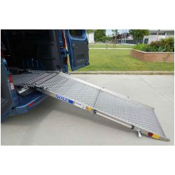 Completely Unfolded MOVIA 2 level ramp