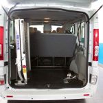 MOVIA 2 level ramp inside Van