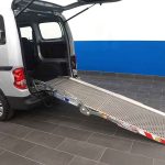Unfolded MOVIA Automatic Vehicle Wheelchair Ramp