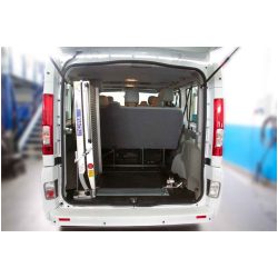 MOVIA Automatic Vehicle Wheelchair Ramp by Fadiel Italiana Inside Vehicle