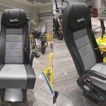 Seats M1 for Vehicle Construction Front and Sideview