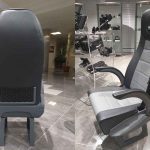 Seats M1 for Vehicle Construction Back and Sideview