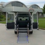Wheelchair lift LIGHT-LIFT-BP Backview