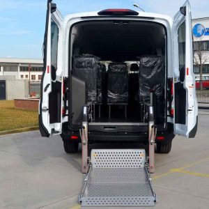 Wheelchair lift LIGHT-LIFT-BP Backside View Wheelchair lift LIGHT-LIFT-BP Backside View