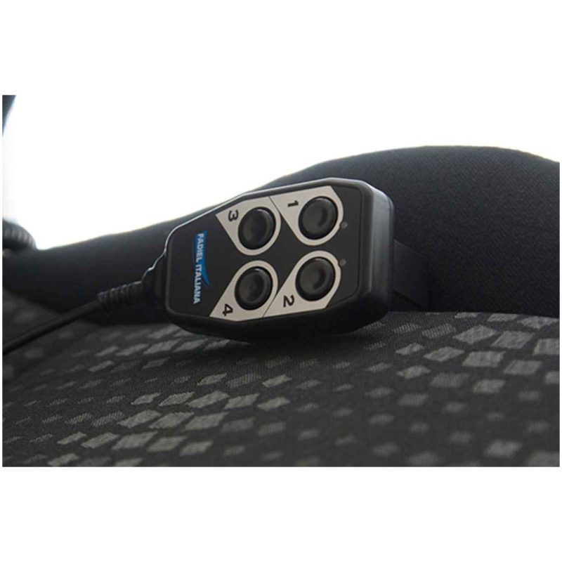 Wired Push Button Placed on Car Seat