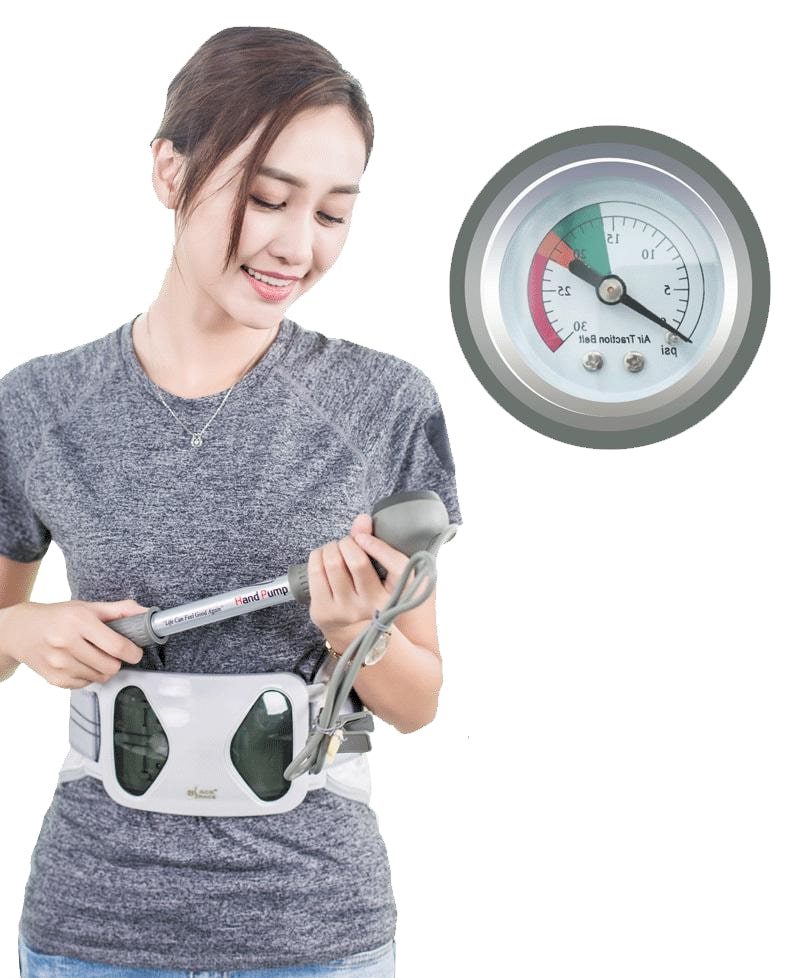 Air Traction Belt for Back and Posture Support