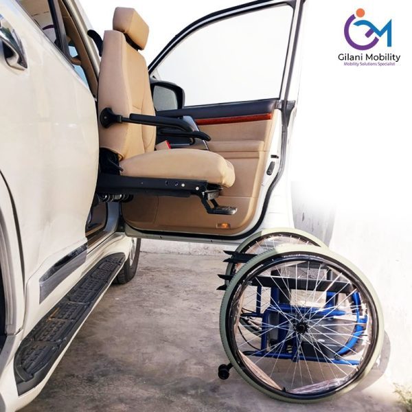 Car Swivel Seat Base with Wheelchair Disconnected Car Swivel Seat Base with Wheelchair Disconnected