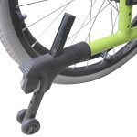 Children Manual Wheelchair with Safety Harness Anti-Skid Wheel