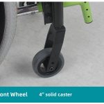 Children Manual Wheelchair with Safety Harness Front Wheel