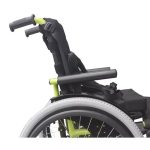 Green Children Manual Wheelchair with Safety Harness