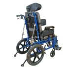 Reclining Pediatric Wheelchair Backside View