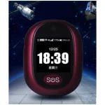 Red Emergency Vital Call Fall Alarm Front View