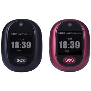 Red and Black Emergency Vital Call Fall Alarm