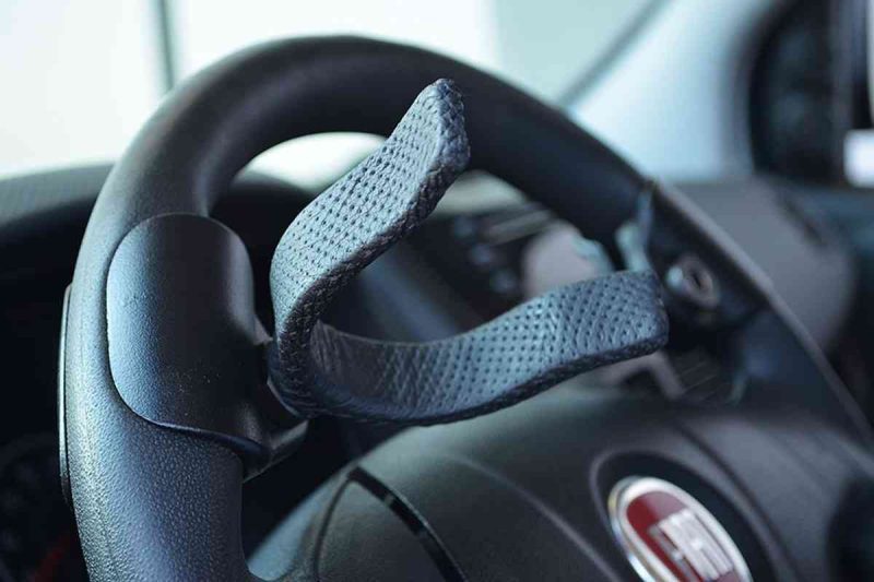 Steering Wheel Fork Handgrip