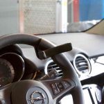 Steering Wheel Fork Handgrip on Steering Wheel