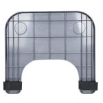 Universal Wheelchair Food Tray Down View