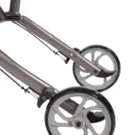 4-Wheel Rollator Deluxe – Folding Walking Frame Wheels
