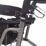 4-Wheel Rollator Deluxe – Folding Walking Hand Frame