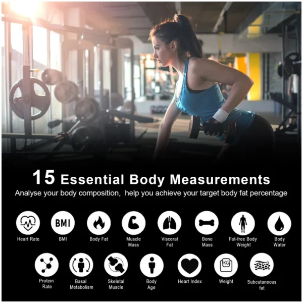 Body Fat Scale 15 Different Body Measurement Body Fat Scale 15 Different Body Measurement