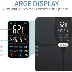 Body Fat Scale Large Display Body Fat Scale Large Display
