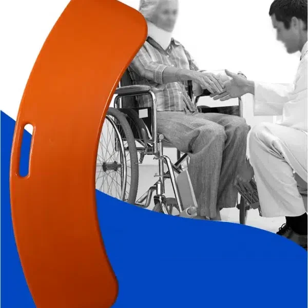 Curved Sliding Board For Patient Transfer Uses Curved Sliding Board For Patient Transfer Uses